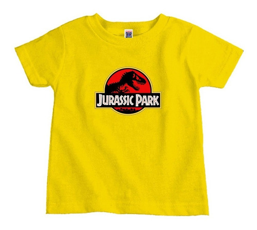 Camiseta Infantil Jurassic Park Dinossauro Unissex