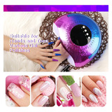 Belle - Lámpara De Uñas Led Uv Profesional Inalámbrica, 120