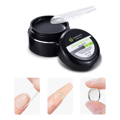 Gel Sólido Pegamento Para Uñas Soft Gel Tips 10g Cherimoya | Meses sin interés