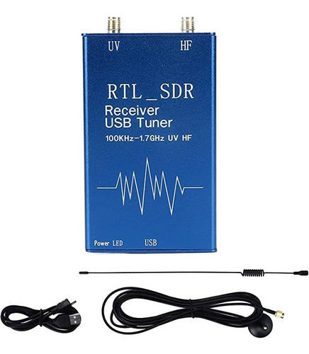 Rtl Sdr - Juego De Receptor Sintonizador Usb, 100 Khz 1.7 G.