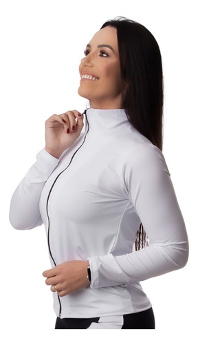 Jaqueta Blusa Corta Vento Academia Feminina