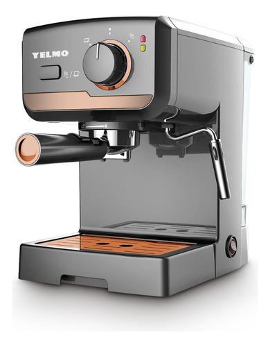 Cafetera Yelmo Desayuno Nubia Ce-5107 Automática Gris Expreso 220v