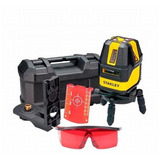 Kit Nivel Laser Multilineas Stanley+bat Stht77512