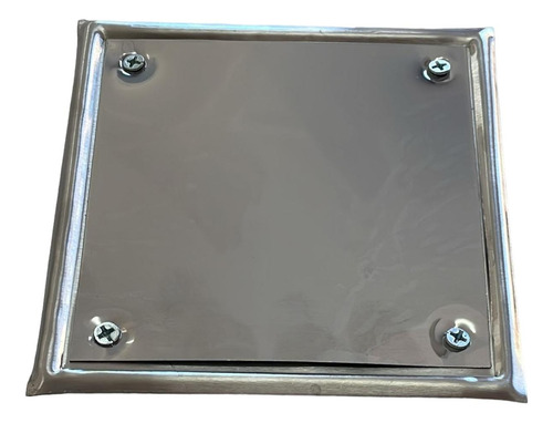 Tapa Ciega Rejilla 12x12 Comunes Acero Inoxidable