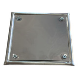 Tapa Ciega Rejilla 12x12 Comunes Acero Inoxidable