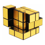 Cubo Mirror Dorado Velocidad Colección