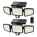 Lamparas Solares De Seguridad Led Con Sensor De Movimiento