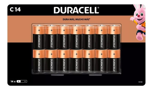Duracell C Paquete Con 14 Piezas