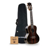 Ukelele Sonun Kauai Black 24´ Ébano + Funda / Nexstore