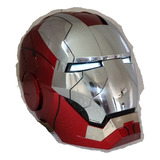 Figura Avengers Iron Man Casco Tony Stark Con Control De Voz