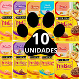 10 Sachês De Ração Úmida 85g Saborosa Para Gato Adulto Sabor