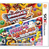 Juego De Rompecabezas And Dragons Z + Puzzle Dragons Super Mario Para 3ds