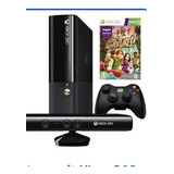 Xbox 360 Com Kinect+ 1 Controle E Jogos (gta5)