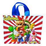 Bolsas Para Dulces Personalizadas Super Mario Bross 6 Unidad