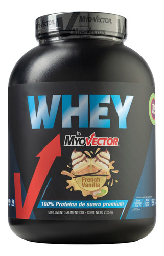 Myo-vector Whey 5 Lbs. 74 Servicios Sabor Vainilla