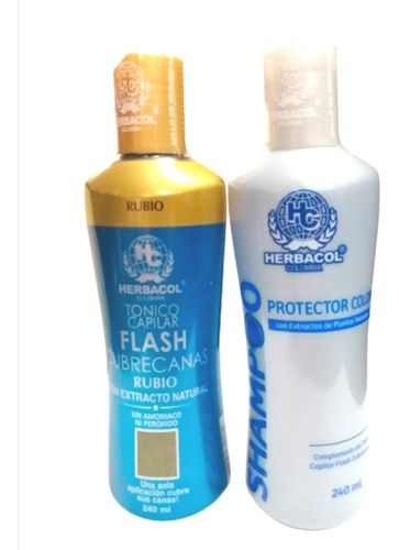 Cubre Canas Rubio Y Shampoo Protector Her - L a $52