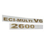 Emblemas  Eci - Multi V6 2400,  Mitsubish Montero 