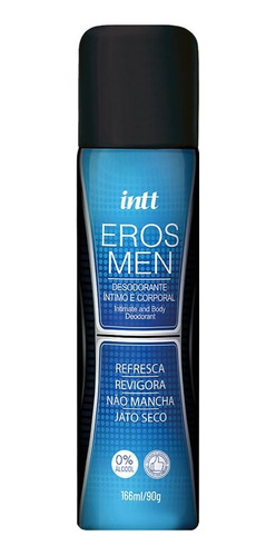 Desodorante Intimo E Corporal Masculino Eros Man Jato Seco 