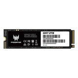 Ssd Acer Predator Gm7 2tb Pcie 4.0 M.2 2280 7200/6300 Mb/s