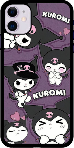 Funda Para Celular Kuromi Morado