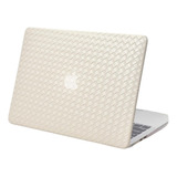 Funda Para Macbook Air 15 M2 2022 Diseño Tejido Crema