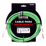 Kotik Cable Para Instrumento Flexi 3m Verde