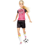 Muñeca De Jugador De Fútbol Plegable De Barbie Hecha Para Mo