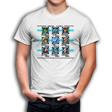 Camiseta Megaman Personagens Chefes Megamanx Memanzero Game
