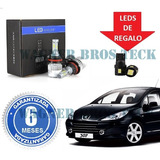 Kit Luces Led Cree H1 H7 O H11 Peugeot 307 16000lms No Xenon