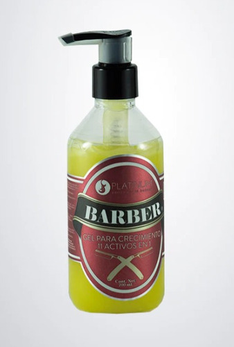 Gel Para Crecimiento De Barba 11 Activos En 1 Barber 200 Ml