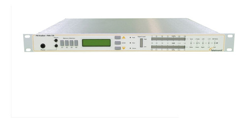 Monitor Modulação Para Emissoras Estação De Rádio Fm