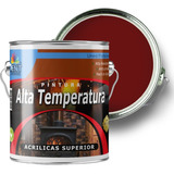 Pintura Alta Temperatura, Kent Rojo Colonial 4lts