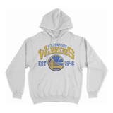 Buzo Hoodie Con Capucha Basketball Golden State Warriors Nba