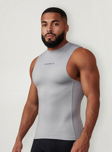 Playera Sin Mangas Youngla Compresion Blitz Original | Meses sin interés
