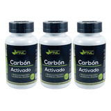 Carbon Activado Fnl Pack 3 Frascos 60 Caps C/u Dietafitness