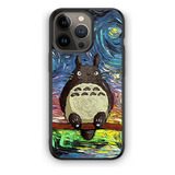 Funda Para Celular Tpu Totoro Noche Estrellada Studio Ghibli