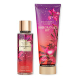 Victoria´s Secret Set Loción Y Crema Pomegranate Sky 