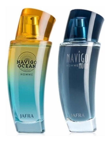 Jafra Navigo Ocean Y Home Moon Set Con Los 2 Originales