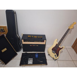 Kit Guitarra + Amplificador + Pedais + Case