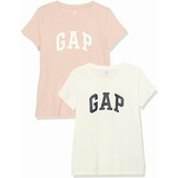 Gap Paquete De 2 Camisetas Clásicas Con Logotipo Para