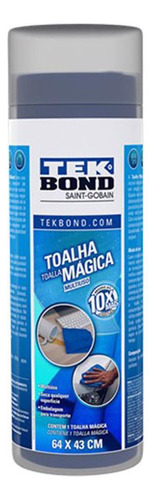 Tek Bond Toalha Magica Azul 64x43cm