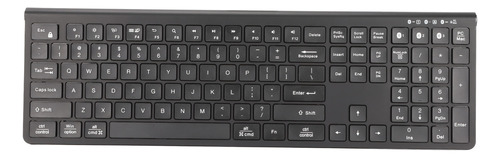 Teclado Inalámbrico Recargable Teclado Multidispositivo