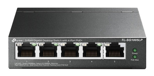 Tp-link 5-port Gigabit Desktop Poe+ Switch Tl-sg1005lp