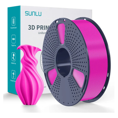 Sunlu filamento pla para impresora 3d de 1.75mm y 1kg color fuchsia pla | MercadoLibre