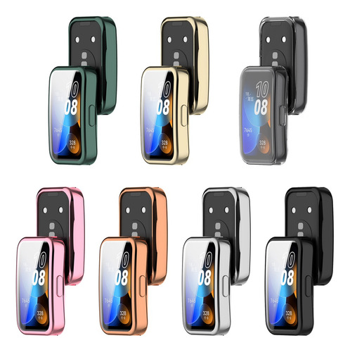 7 Tpu De Funda Mica Para Huawei Smartwatch Band 9 8