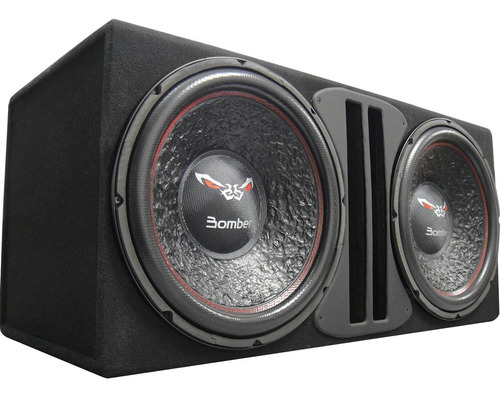 Combo Doble Subwoofer Bomber 15 2000w Rms Bicho Papao Cajon