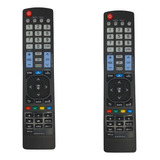 Kit 2 Controle Compatível Tv LG Smart 3d Akb73615319 My Apps