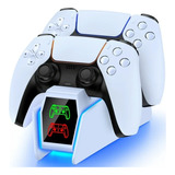 Cargador, Base Para Cargar Controles De Ps5 