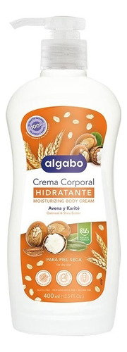 Crema Corporal Avena Y Karite 400ml Algabo Tipo De Envase Con Válvula