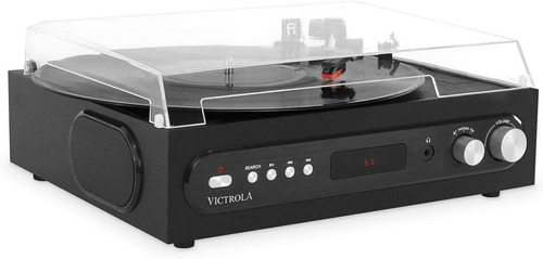 Tocadiscos Victrola, Bluetooth Con Parlantes Integrados